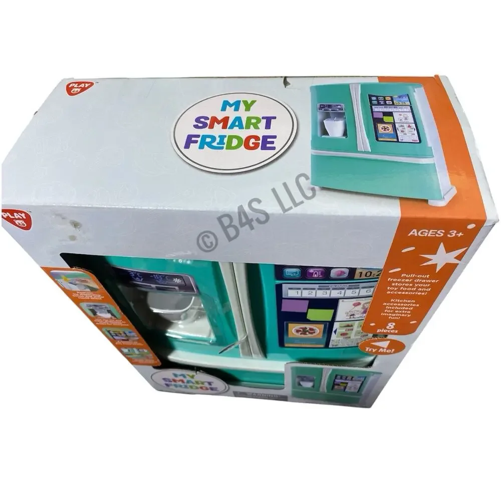 Play My Smart Fridge Double Door Learning Kids Toy Refrigerator